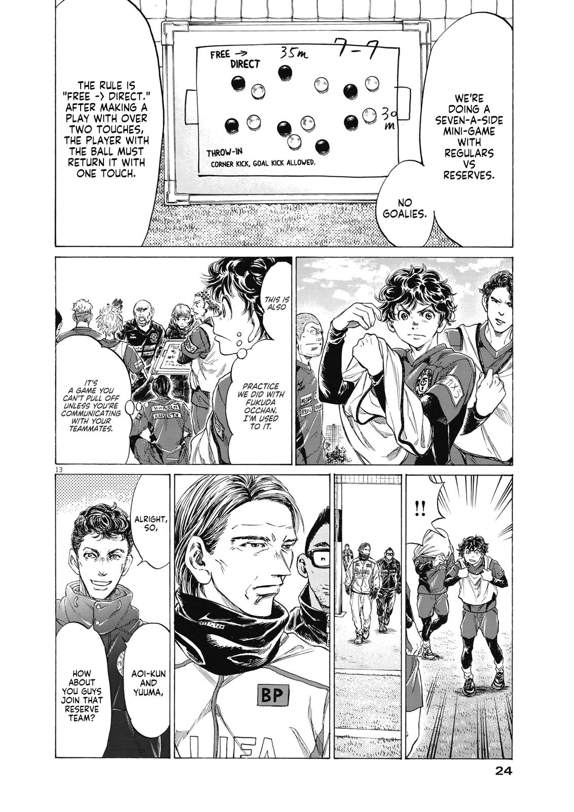 Read Aoashi EN Manga Online