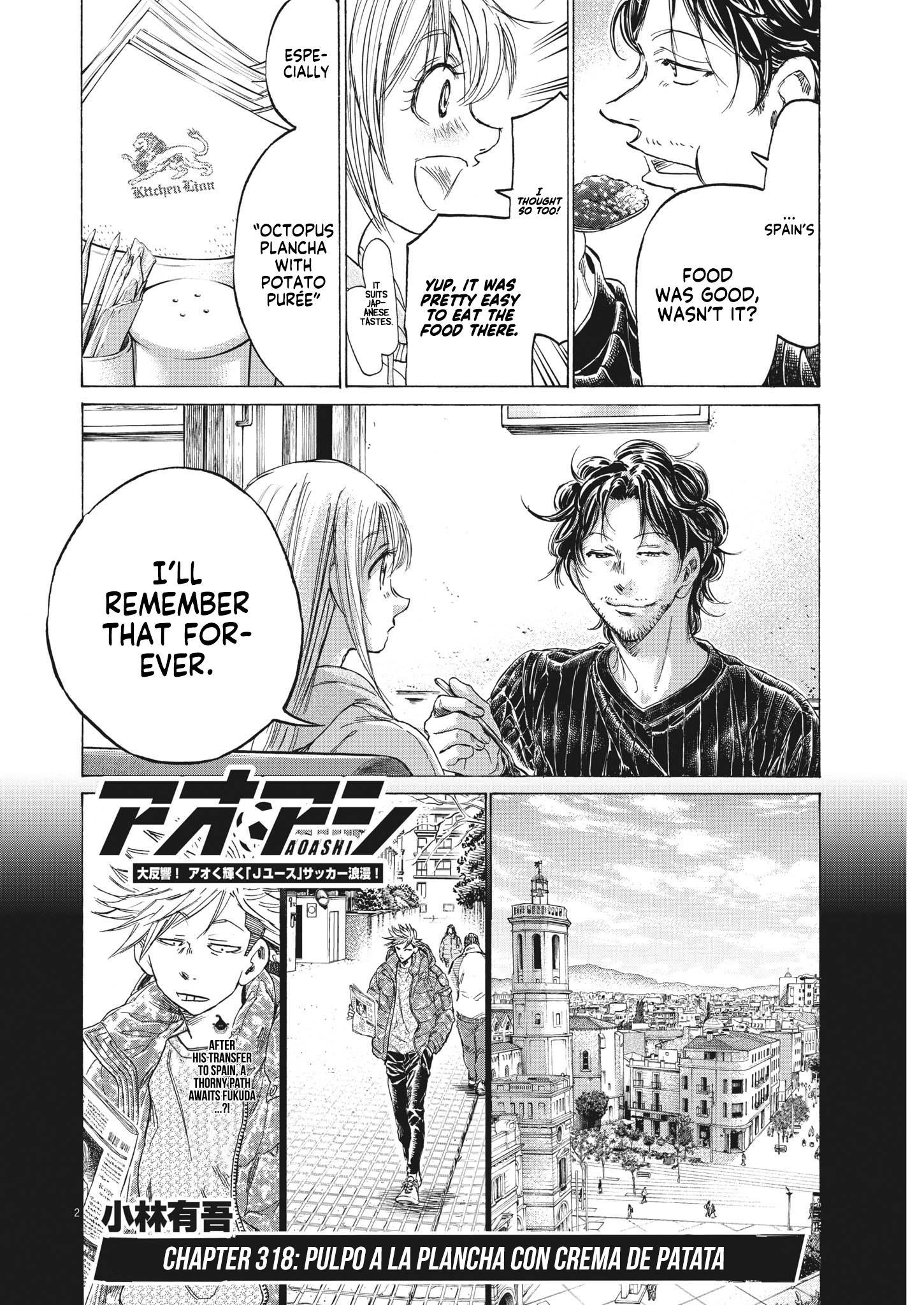 Read Aoashi EN Manga Online