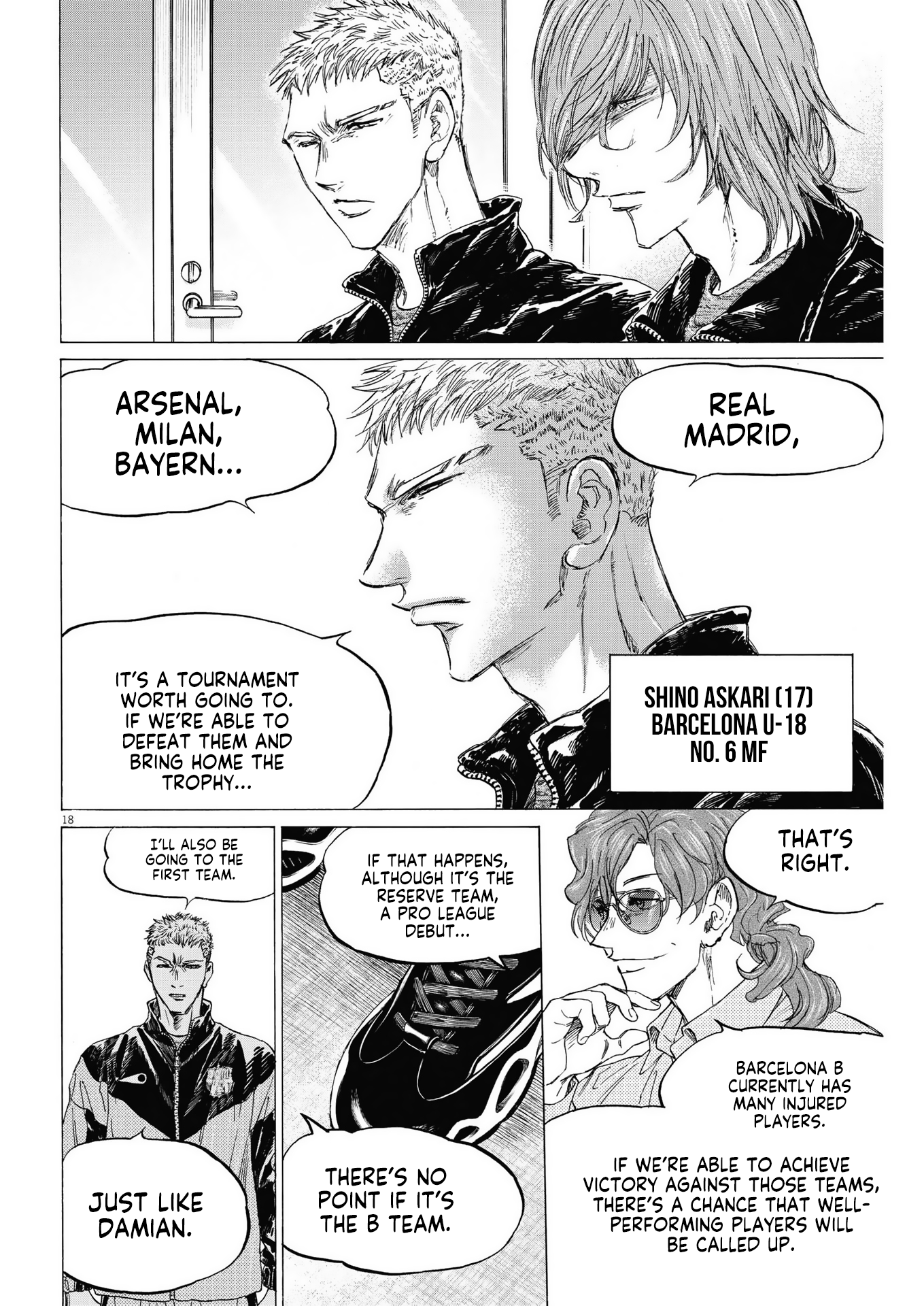 Read Aoashi EN Manga Online