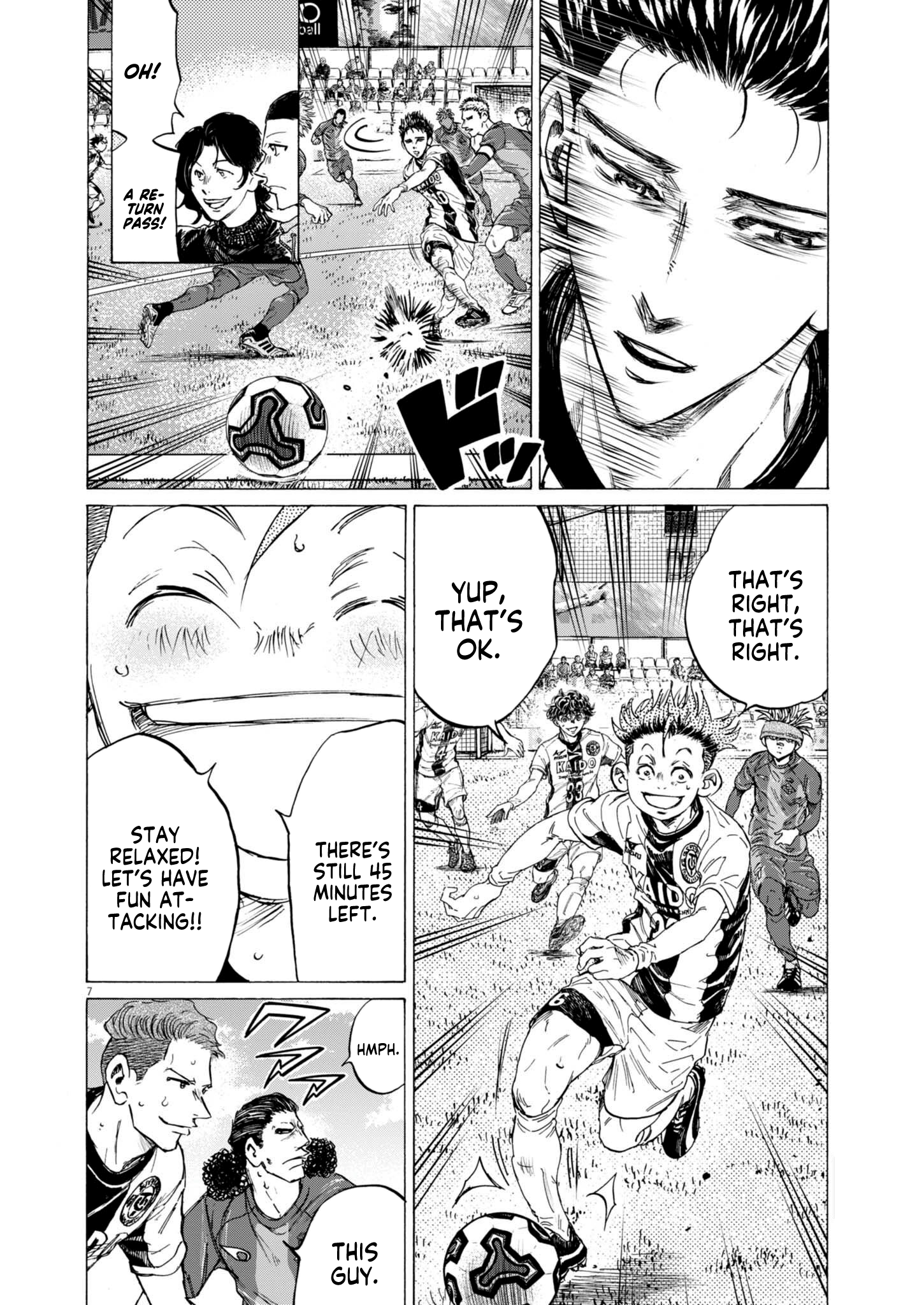 Read Aoashi EN Manga Online