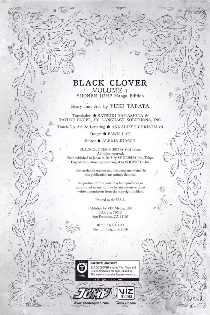 Read Black Clover EN Manga Online