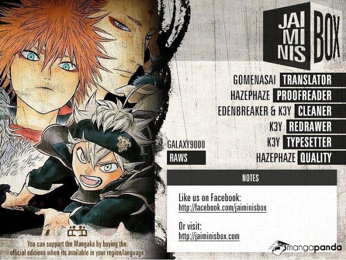 Read Black Clover EN Manga Online