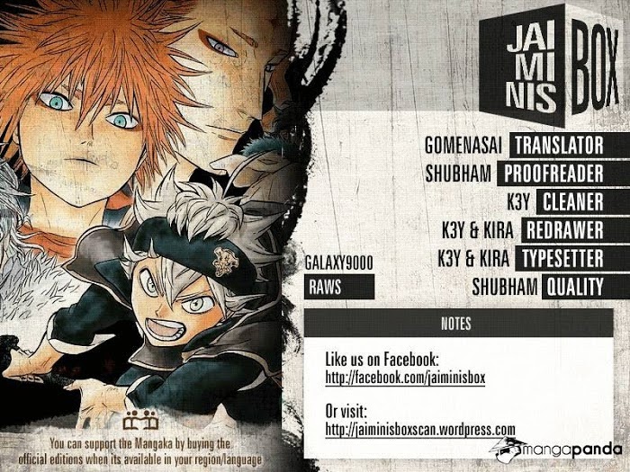 Read Black Clover EN Manga Online
