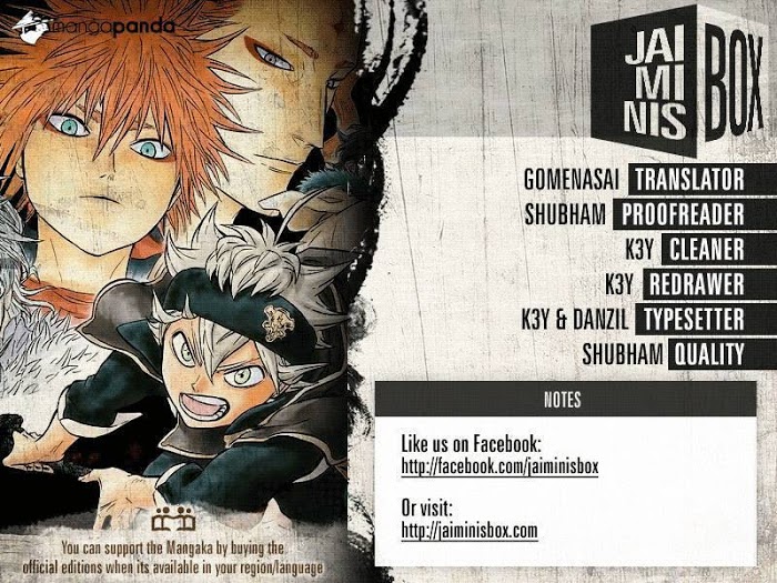 Read Black Clover EN Manga Online