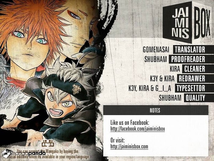 Read Black Clover EN Manga Online