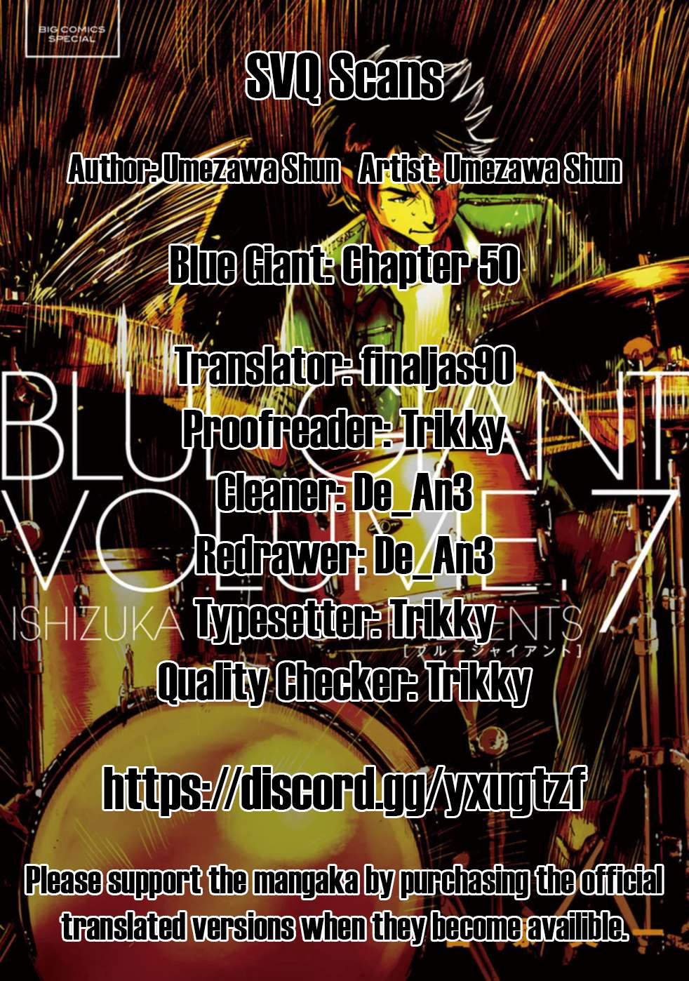 Read Blue Giant EN Manga Online