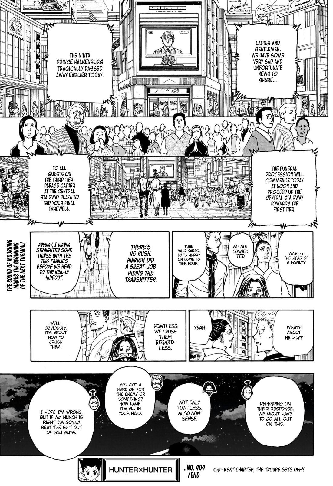 Read Hunter x Hunter EN Manga Online