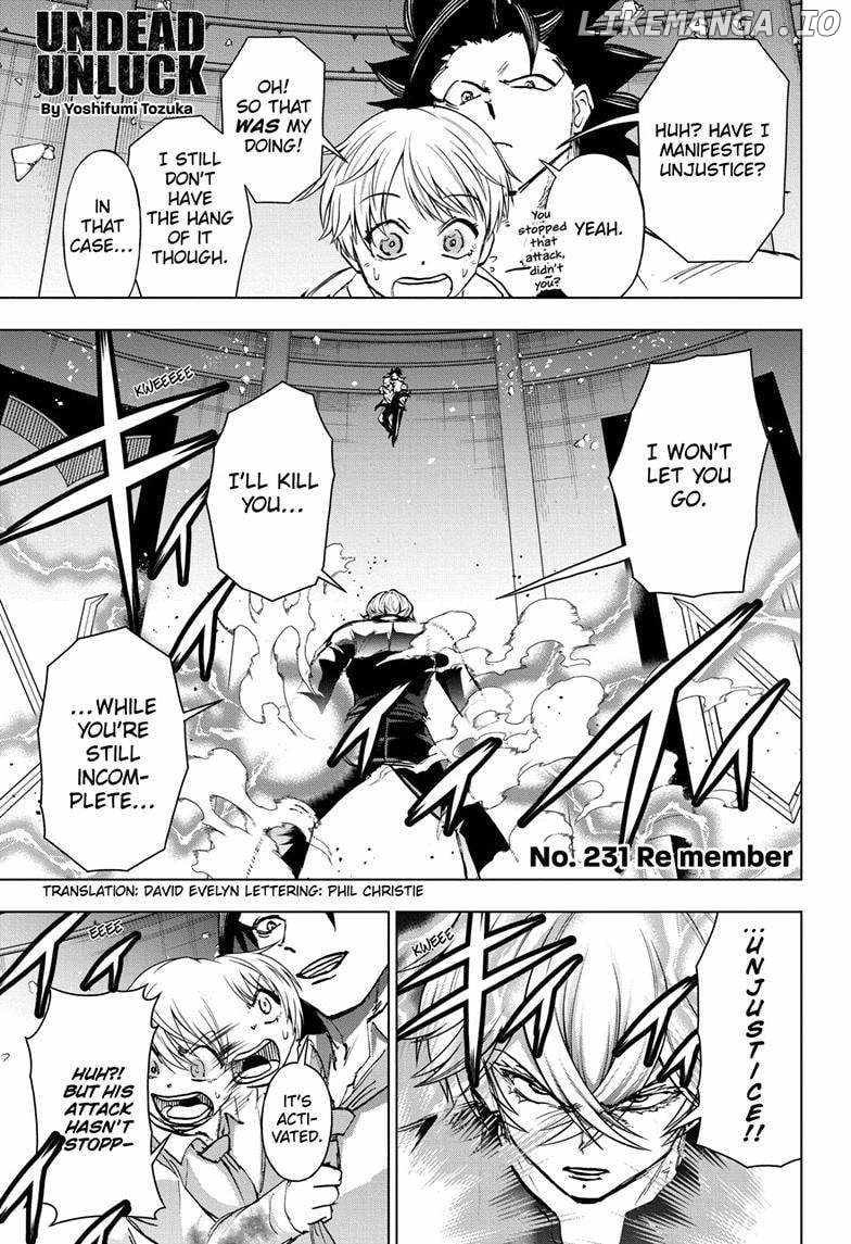 Read Undead Unluck EN Manga Online