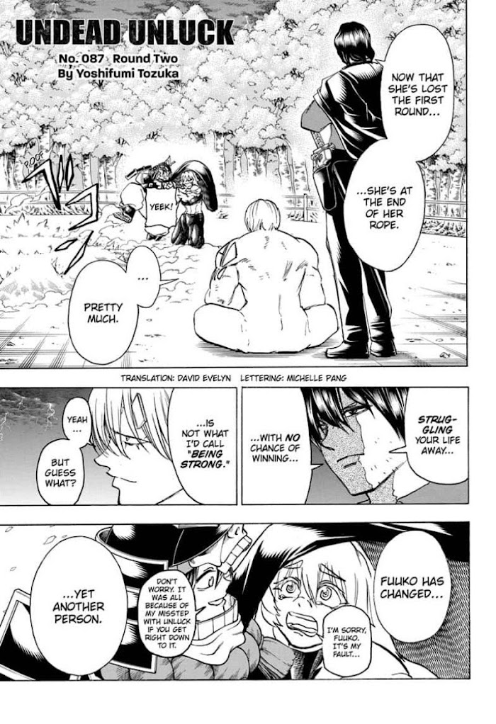 Read Undead Unluck EN Manga Online