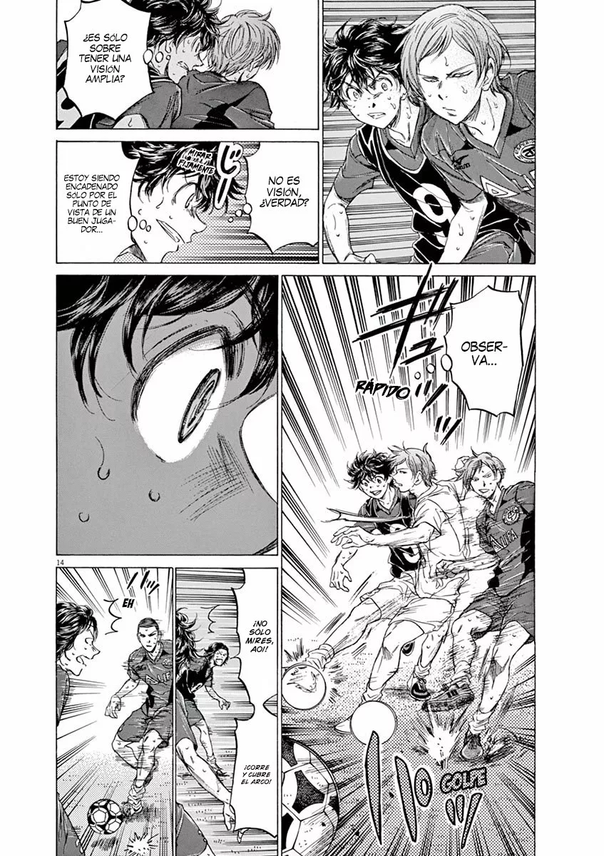 Read Ao Ashi ES Manga Online