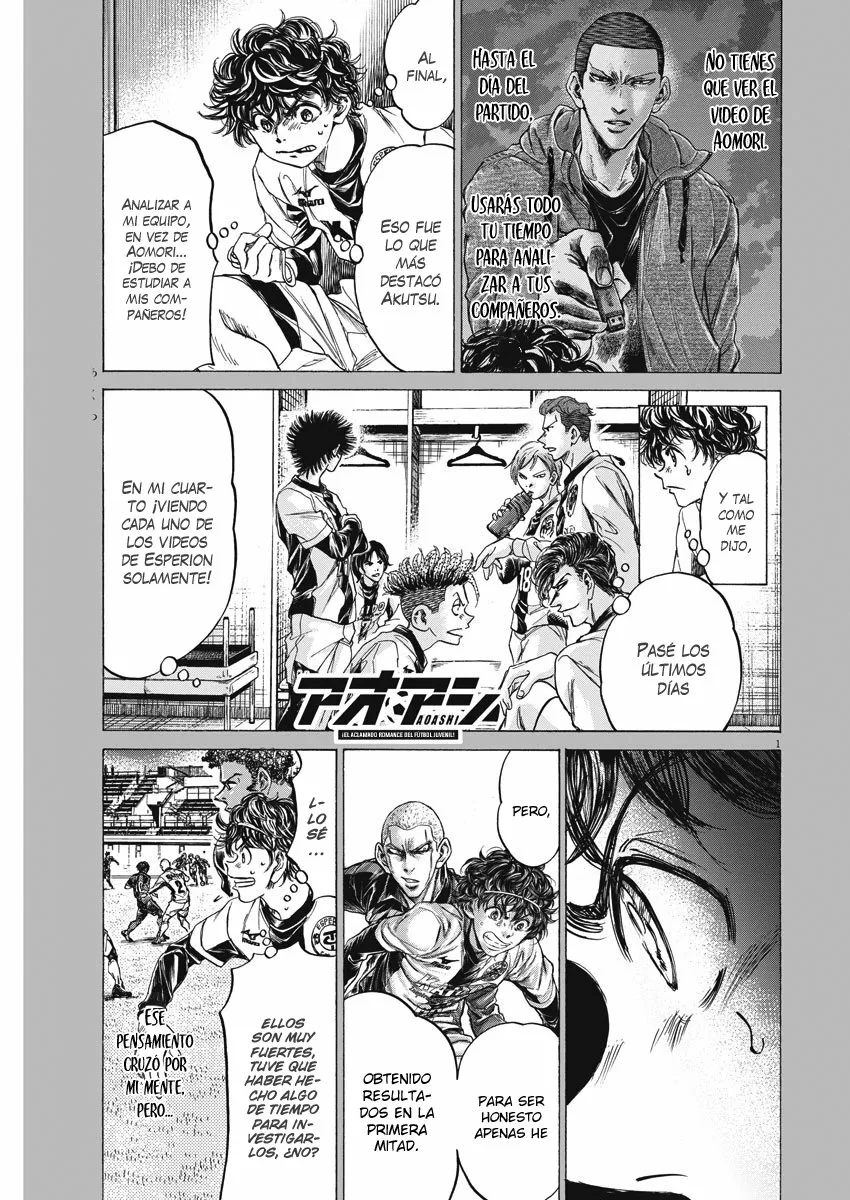 Read Ao Ashi ES Manga Online
