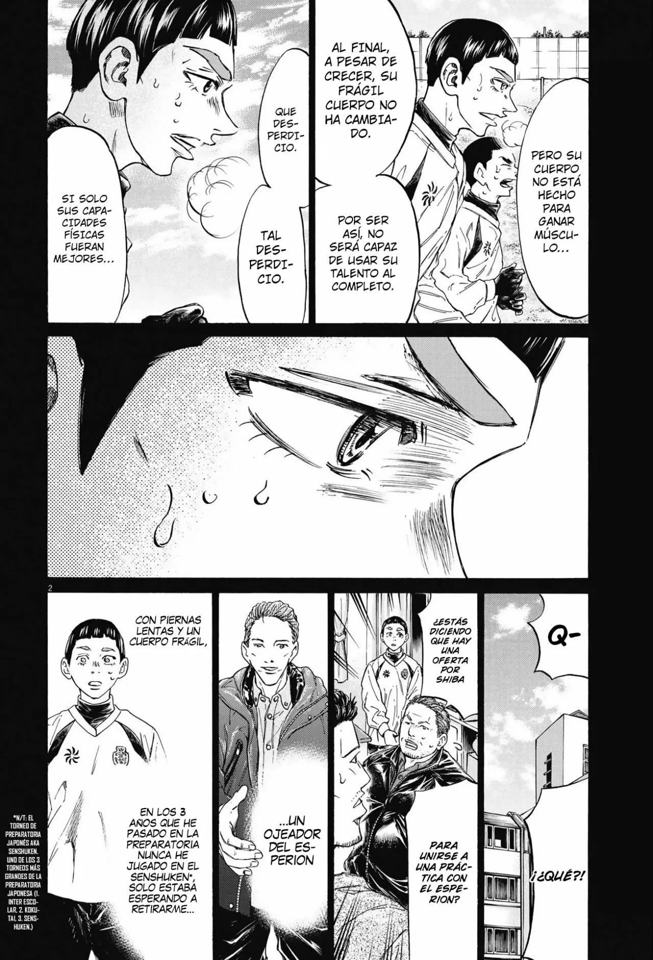 Read Ao Ashi ES Manga Online