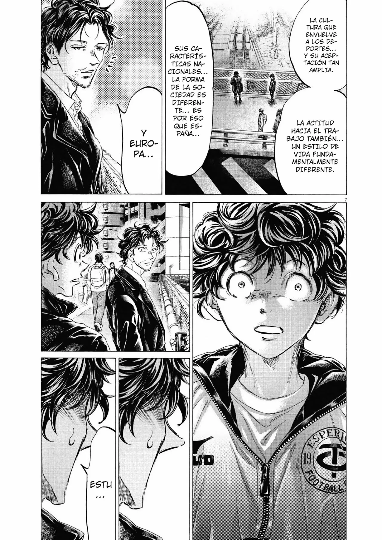Read Ao Ashi ES Manga Online