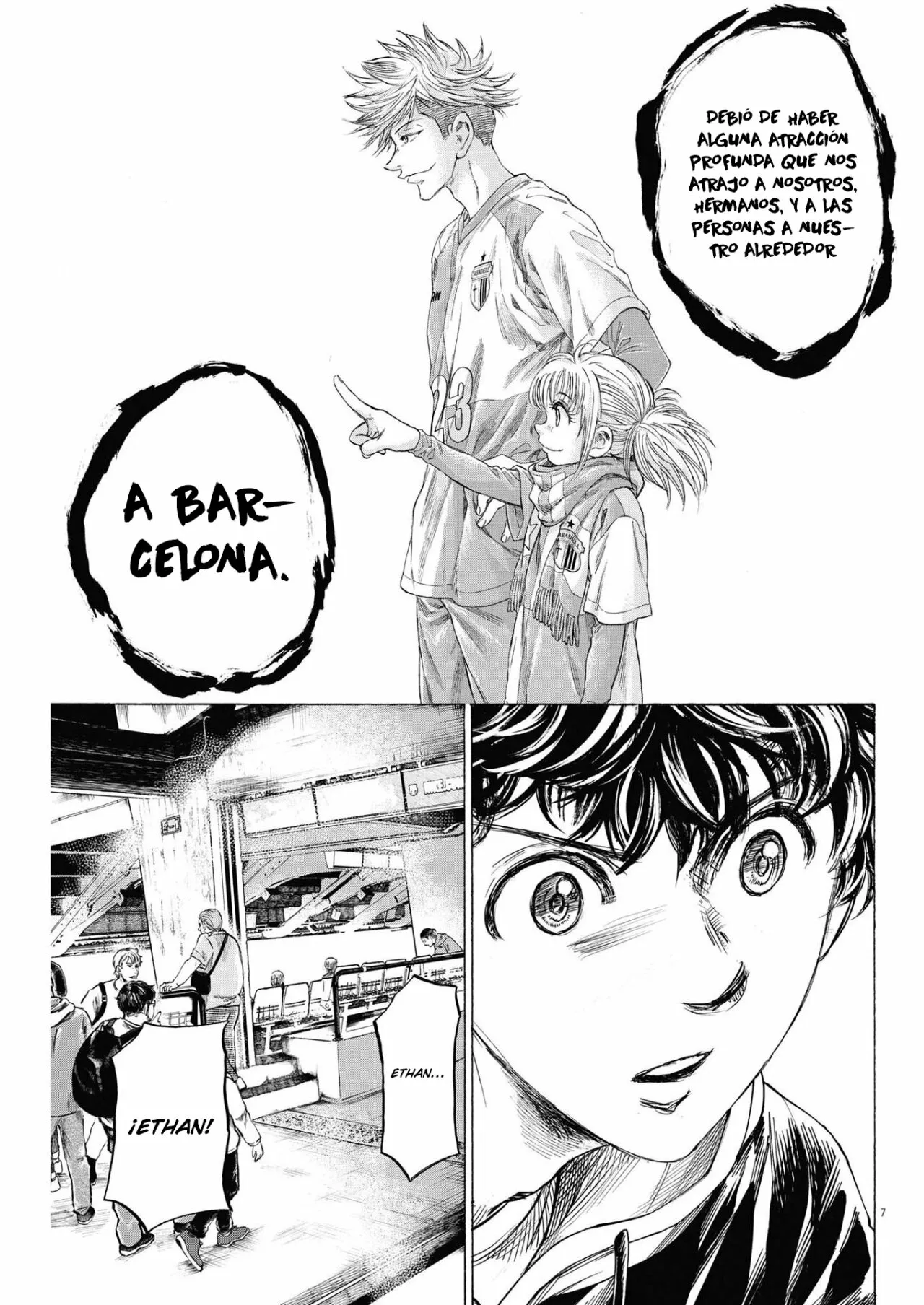 Read Ao Ashi ES Manga Online
