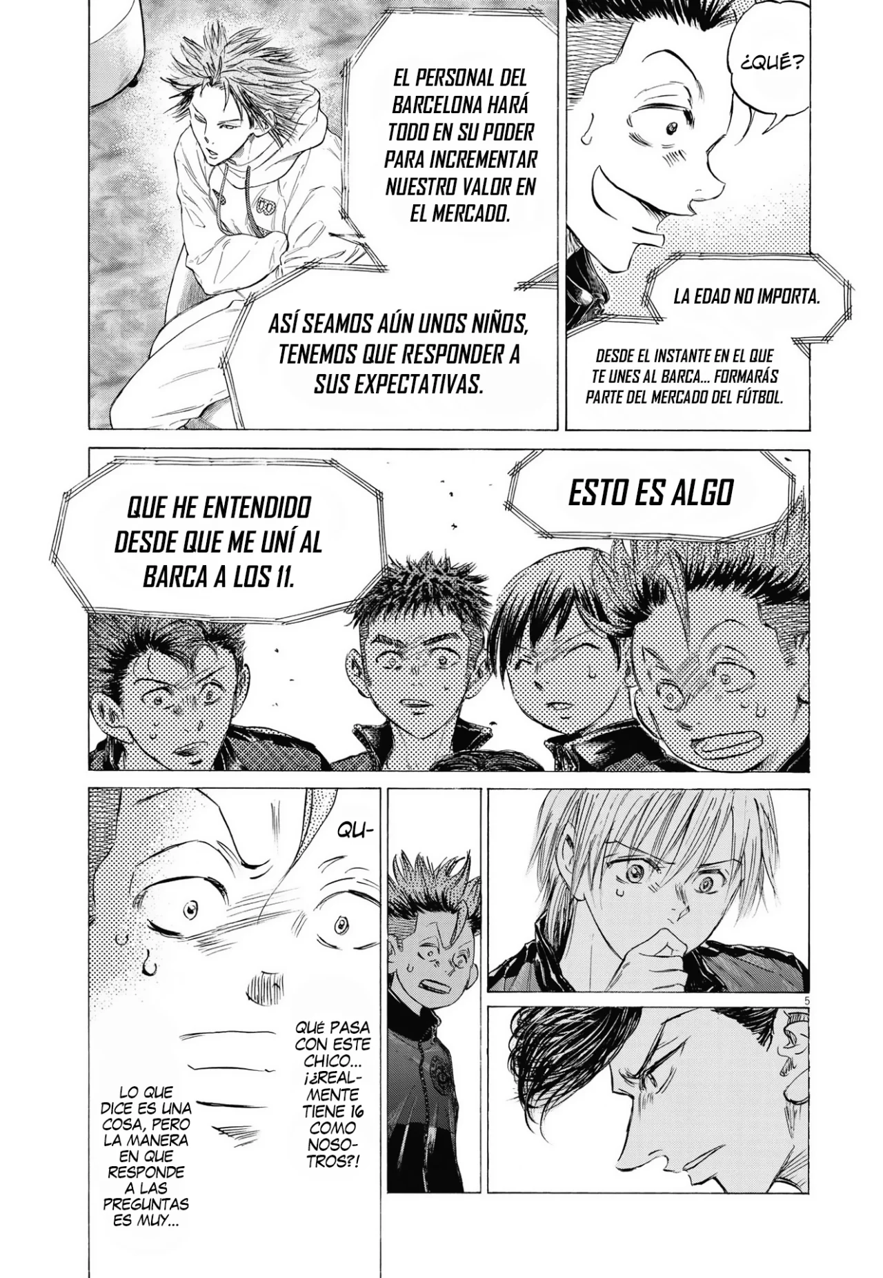 Read Ao Ashi ES Manga Online