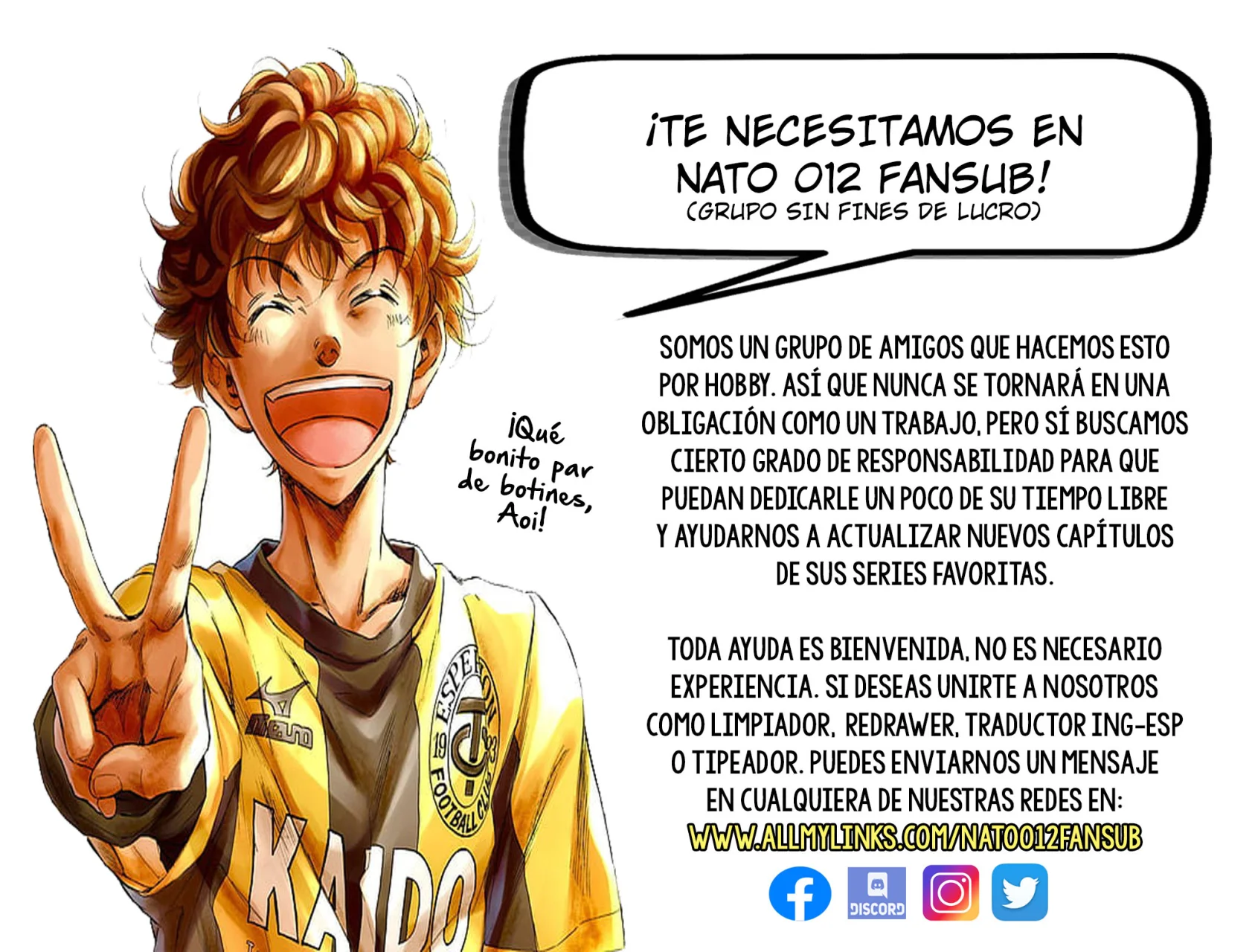 Read Ao Ashi ES Manga Online