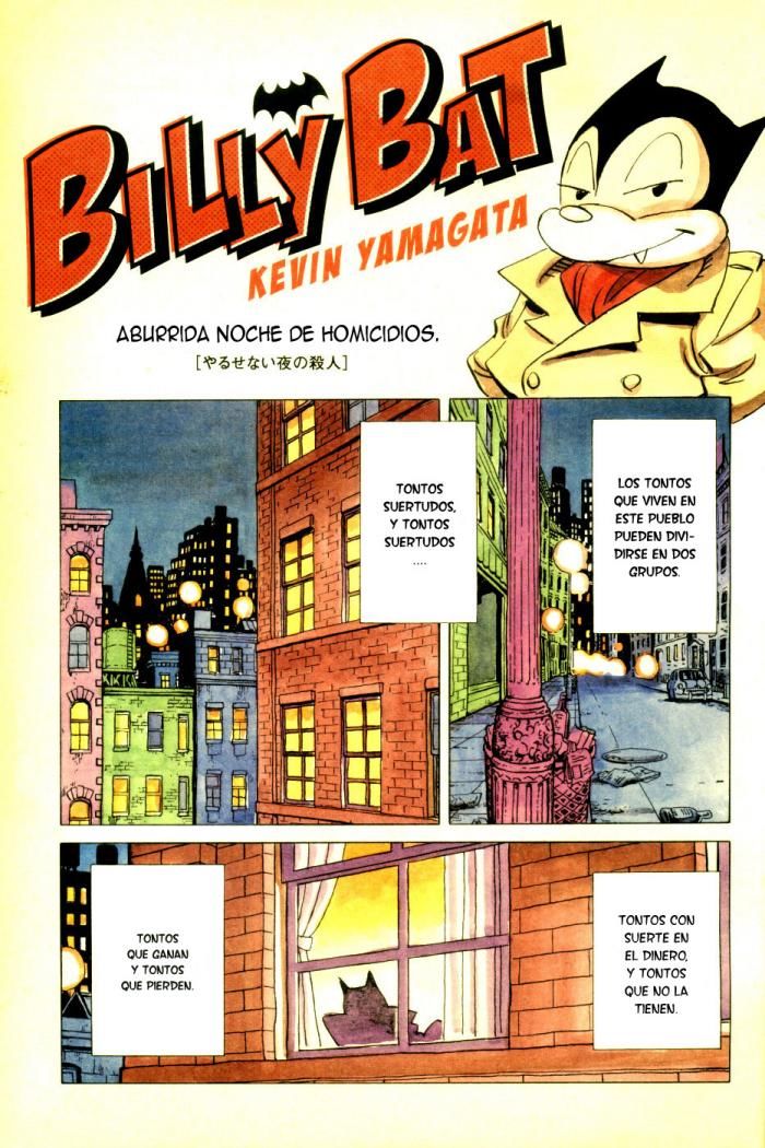 Read Billy Bat ES Manga Online