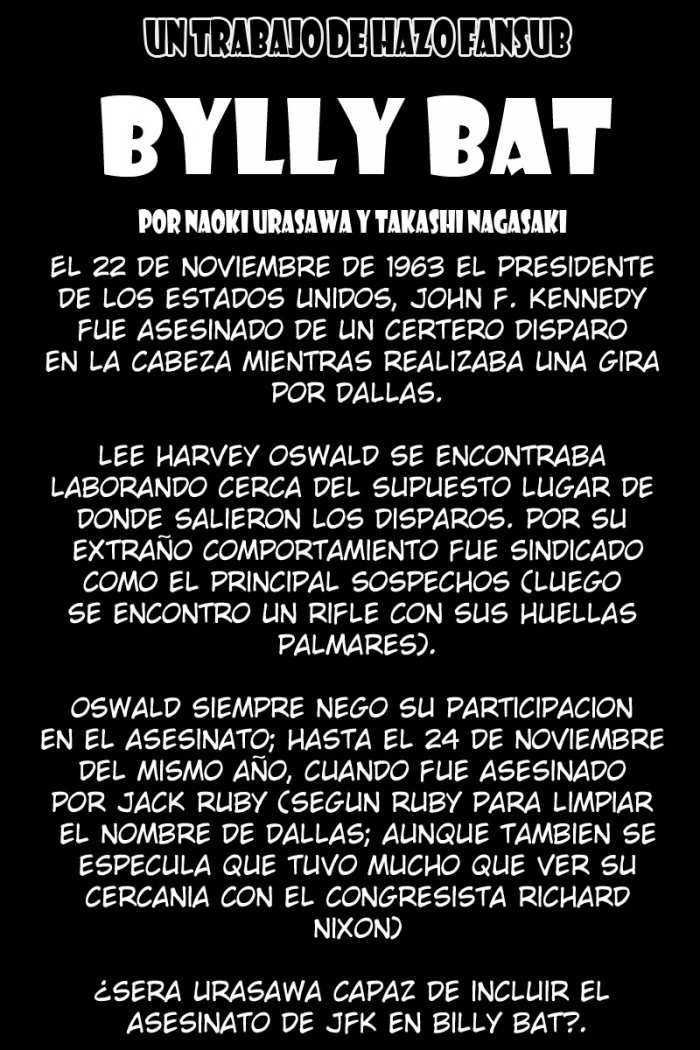 Read Billy Bat ES Manga Online