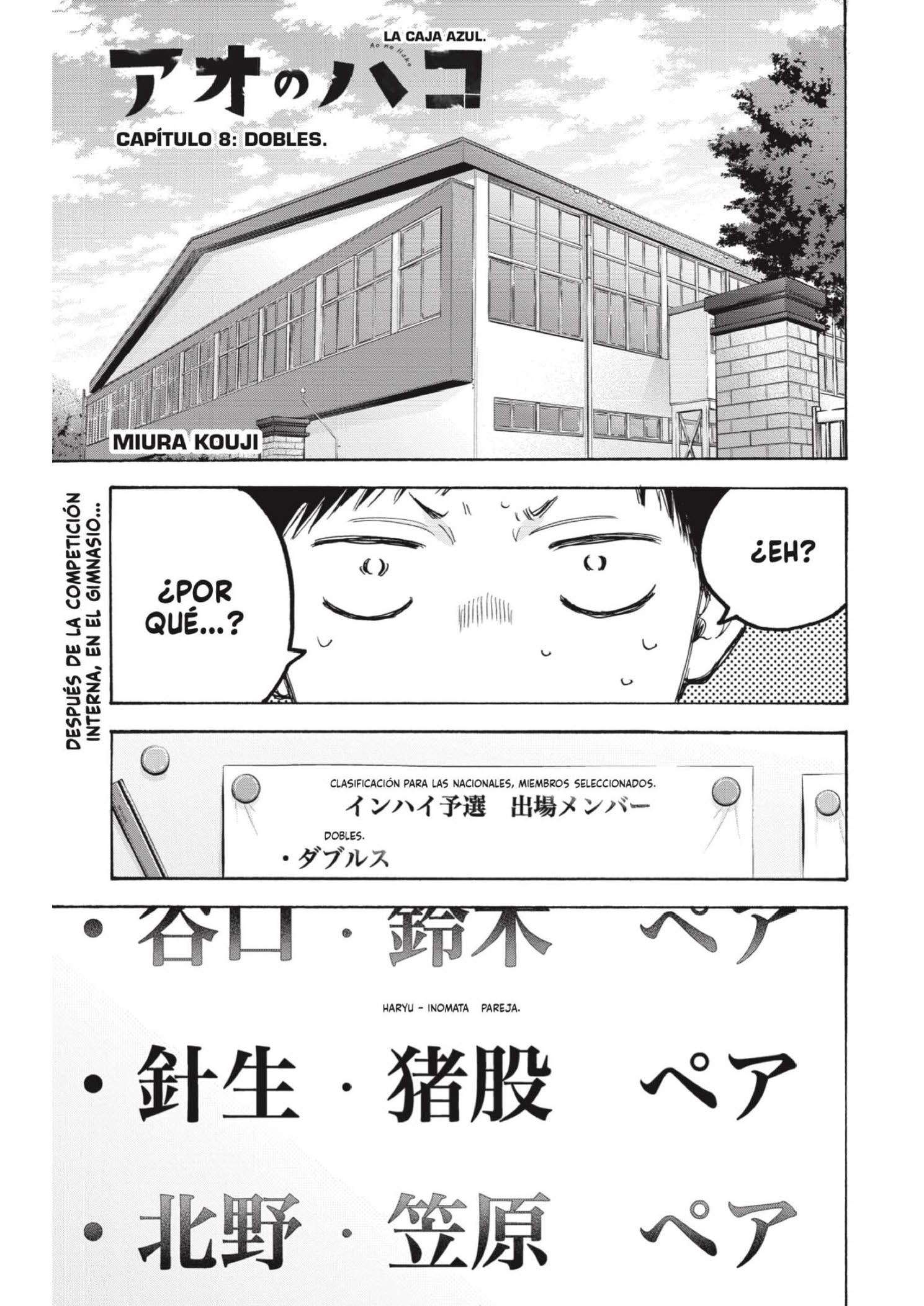 Read Blue Box ES Manga Online