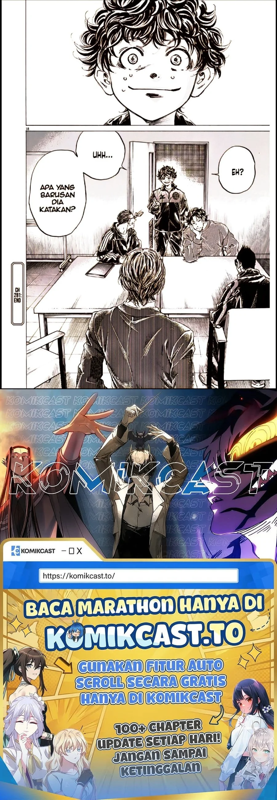 Read Ao Ashi ID Manga Online
