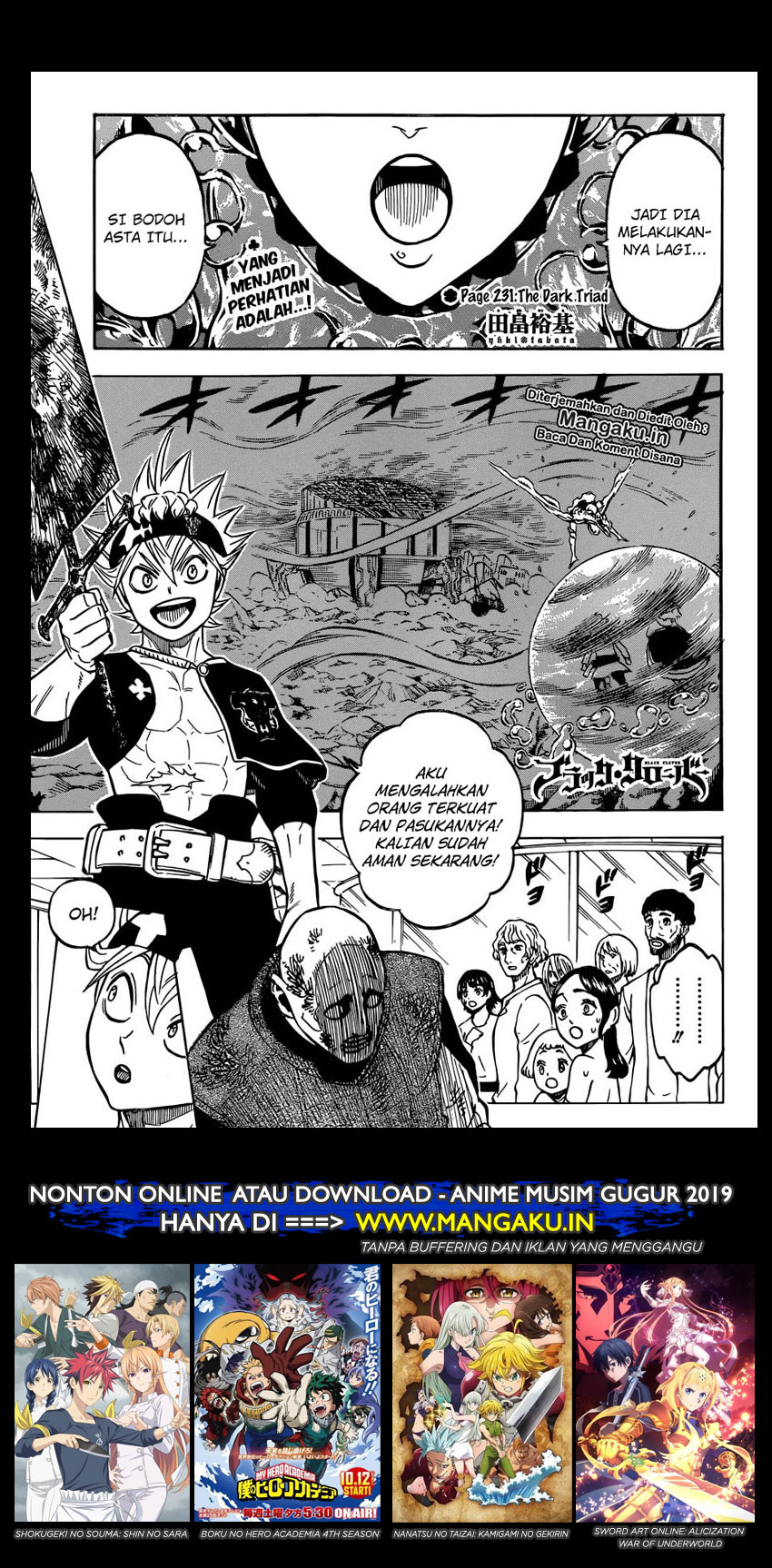 Read Black Clover ID Manga Online