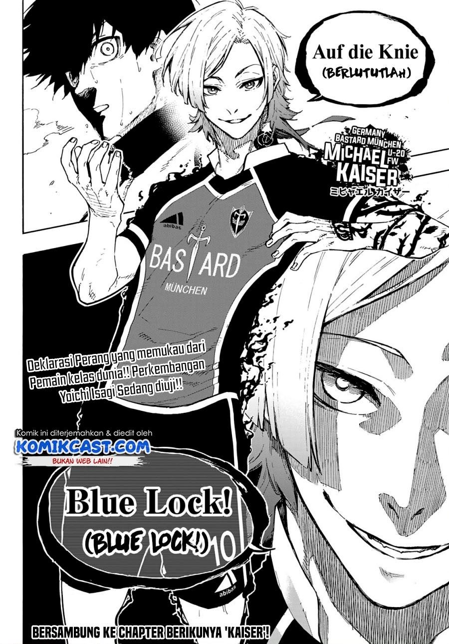 Read Blue Lock ID Manga Online