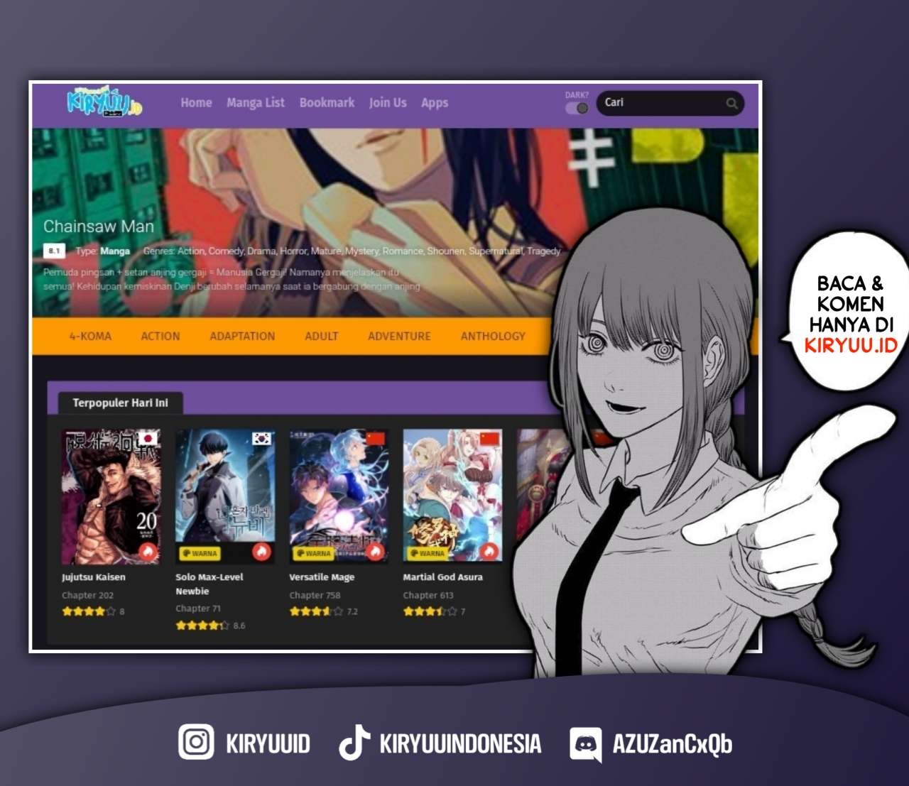 Read FFF Class Trashero ID Manga Online