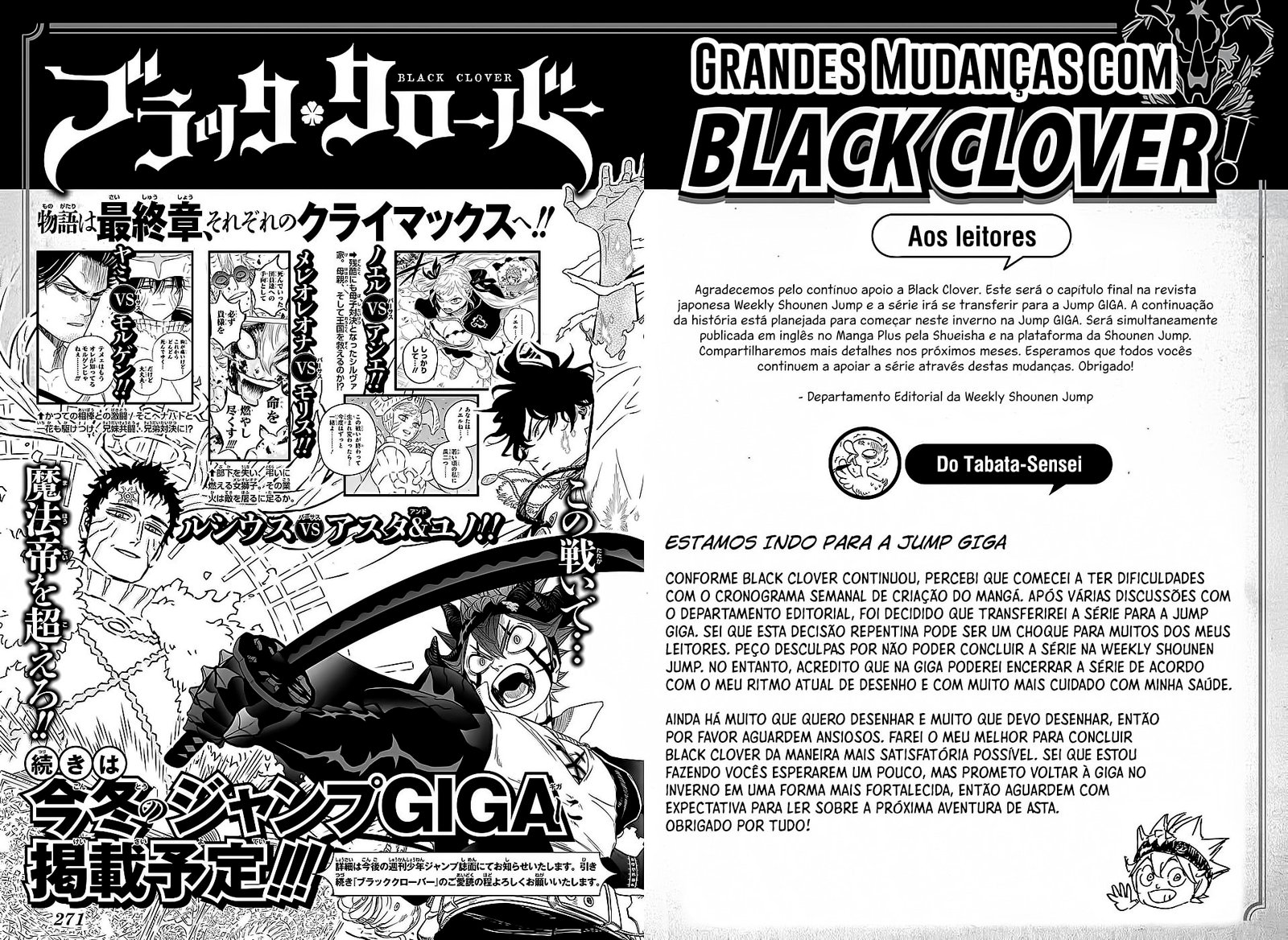 Read Black Clover PT Manga Online
