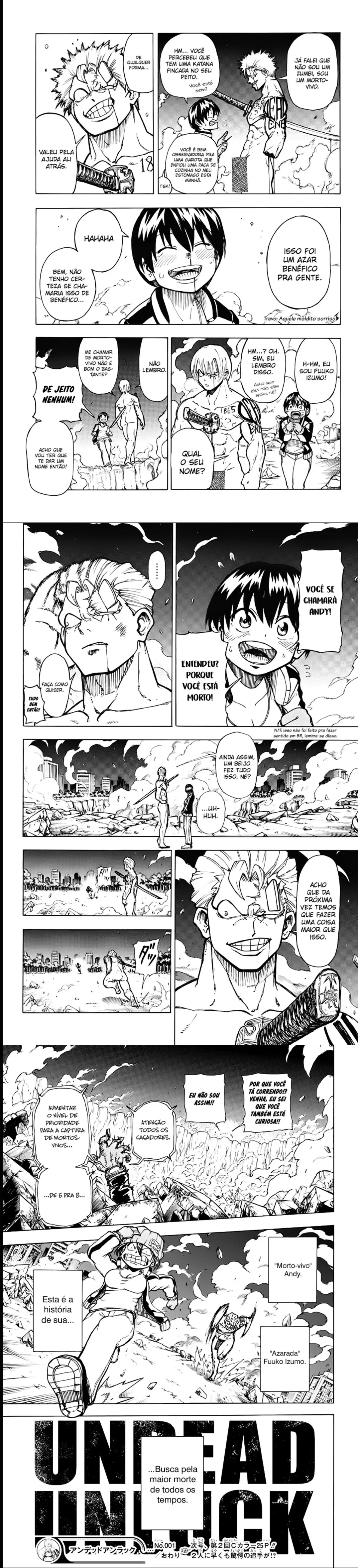Read Undead Unluck PT Manga Online