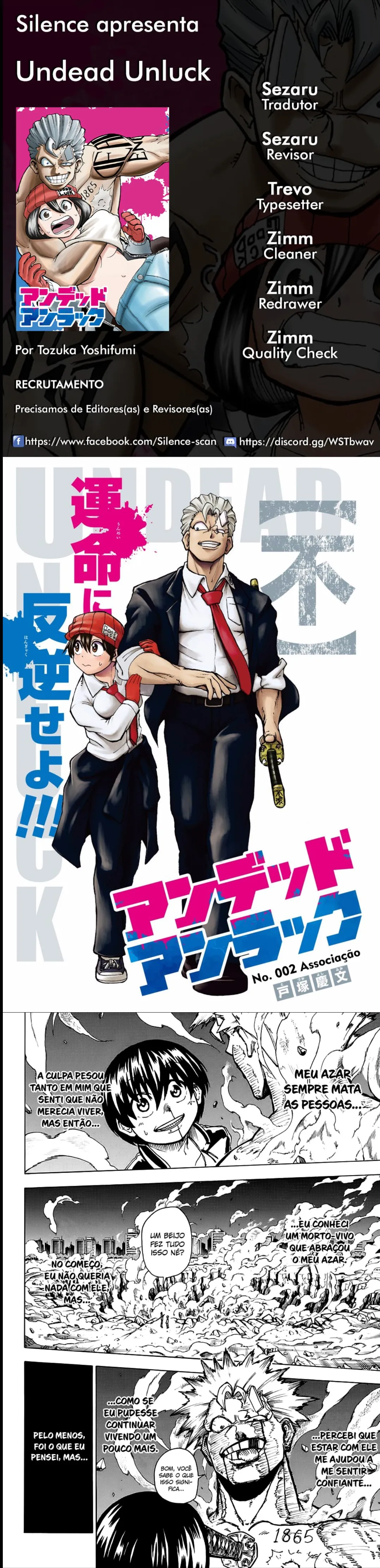 Read Undead Unluck PT Manga Online