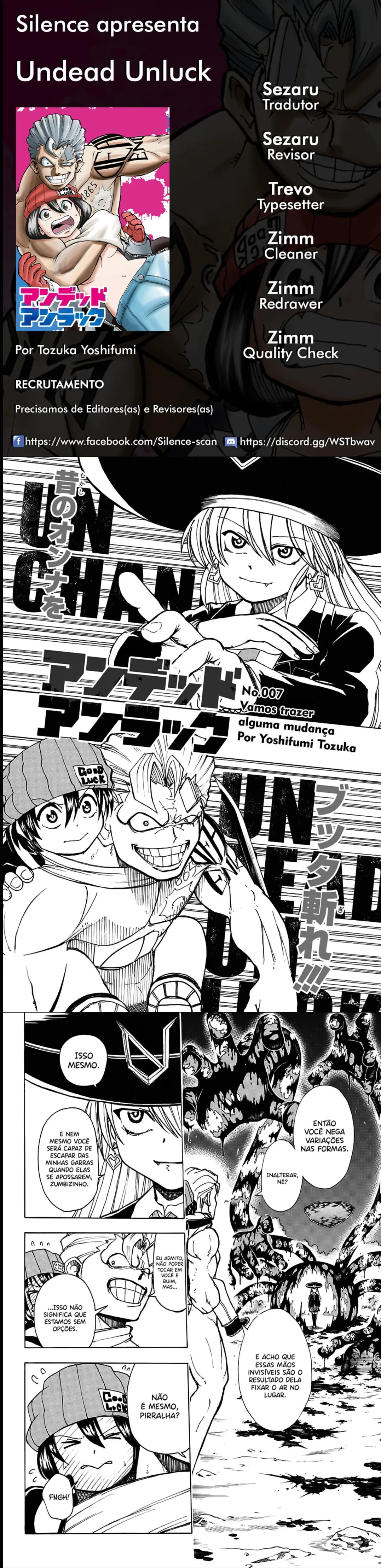 Read Undead Unluck PT Manga Online