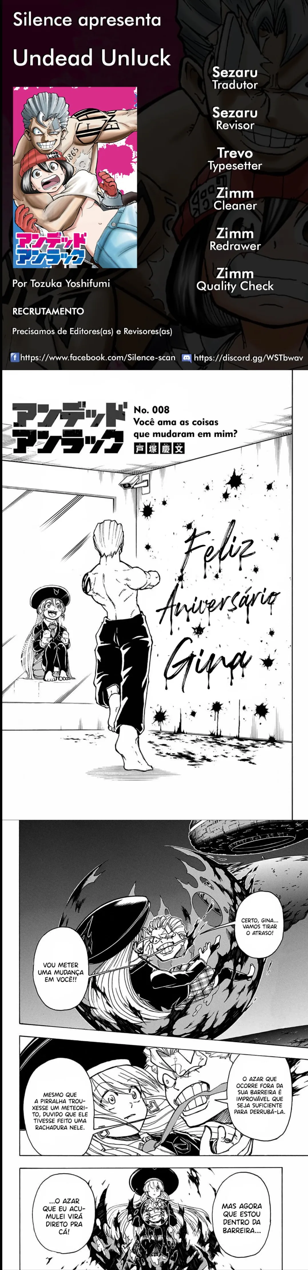 Read Undead Unluck PT Manga Online