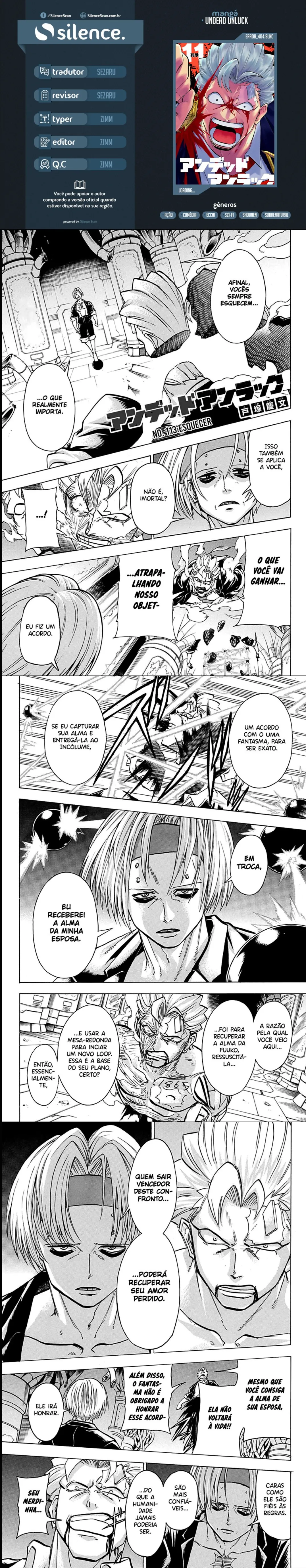 Read Undead Unluck PT Manga Online
