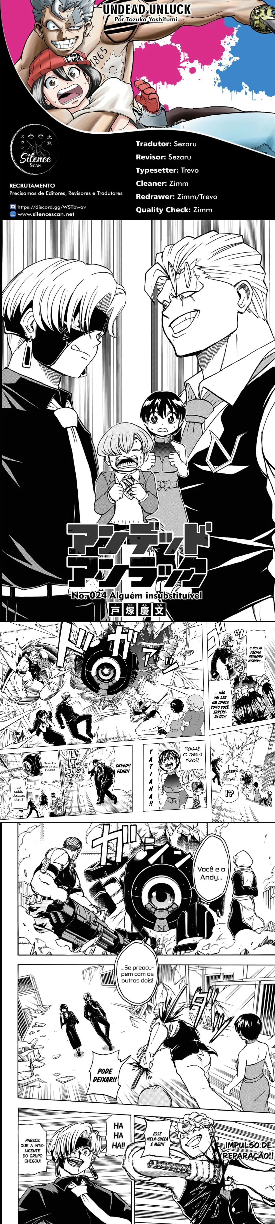 Read Undead Unluck PT Manga Online