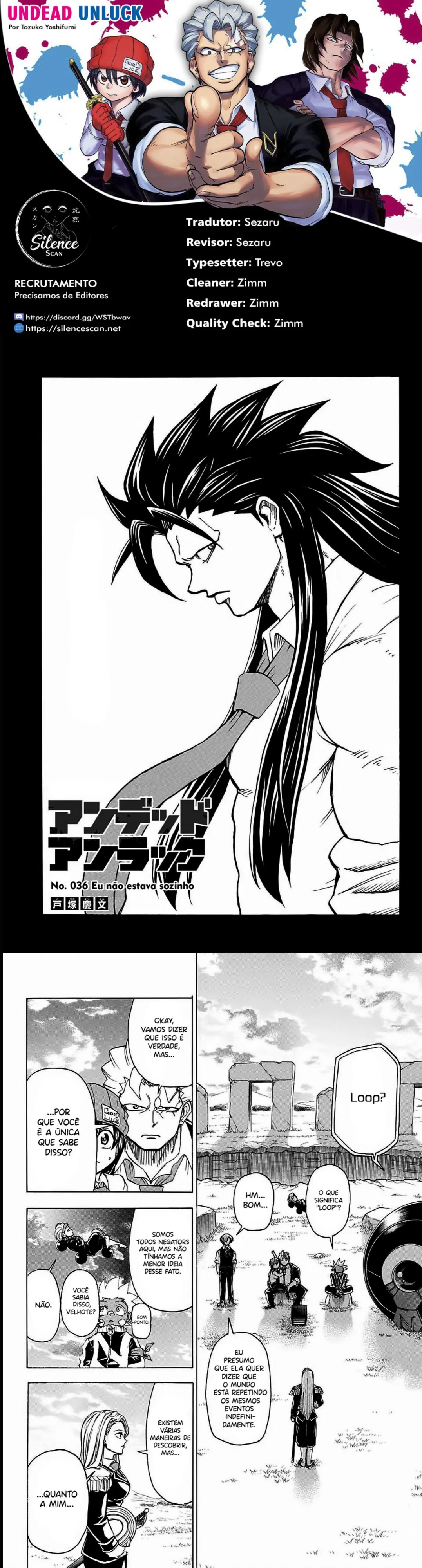 Read Undead Unluck PT Manga Online