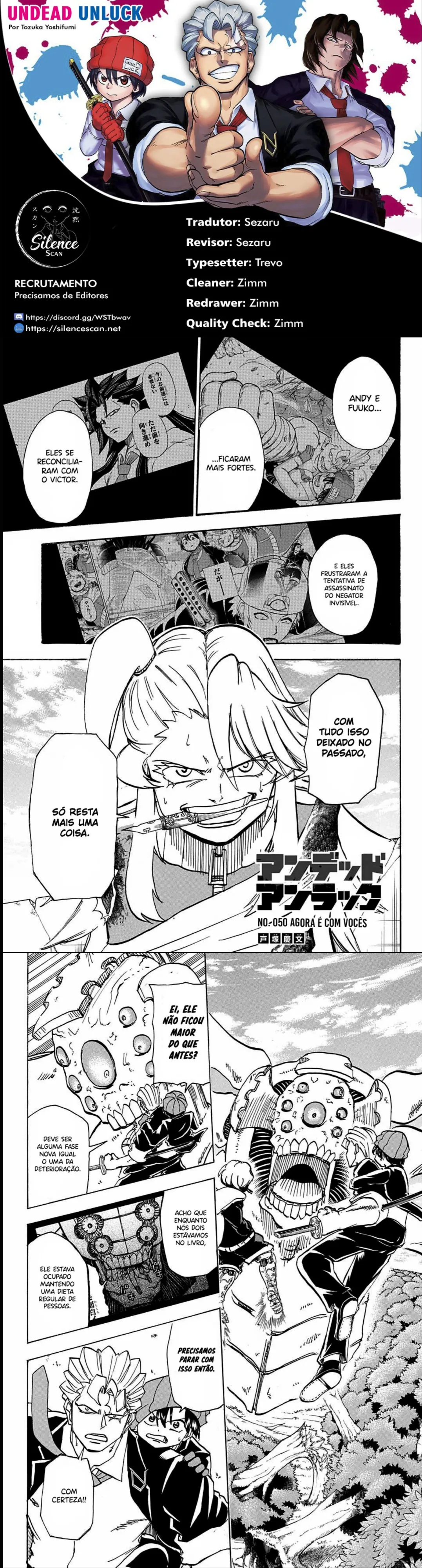 Read Undead Unluck PT Manga Online
