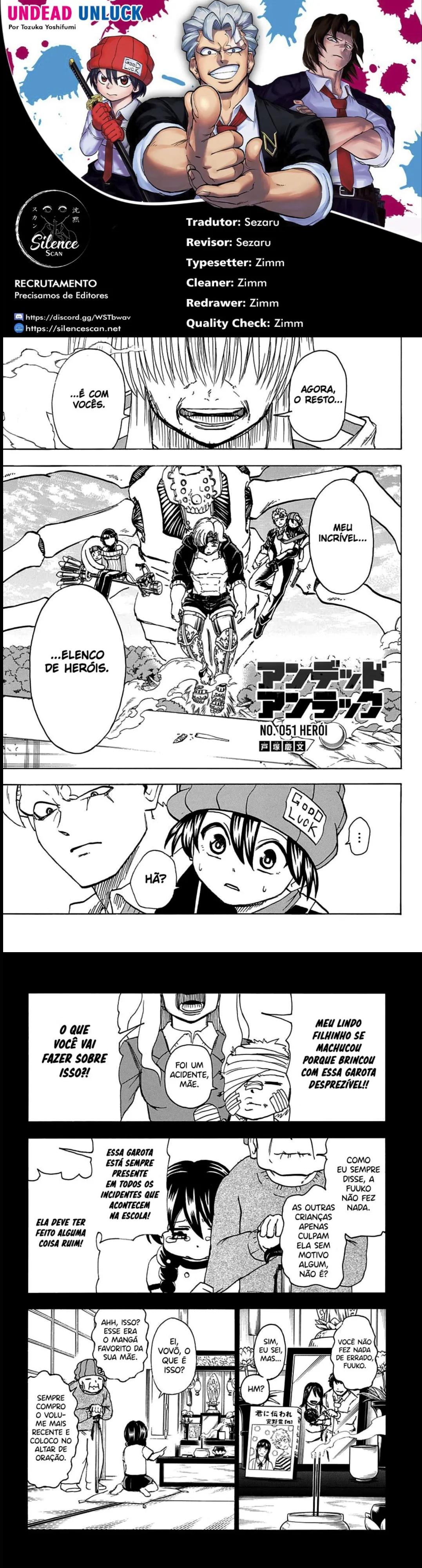 Read Undead Unluck PT Manga Online