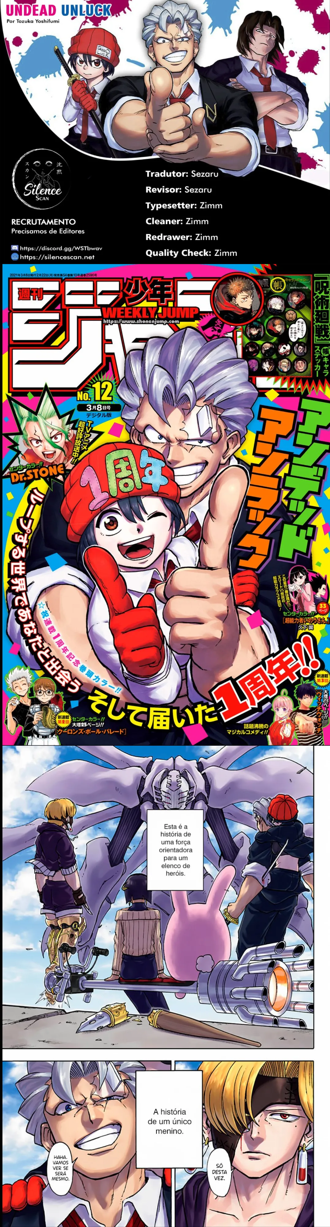 Read Undead Unluck PT Manga Online