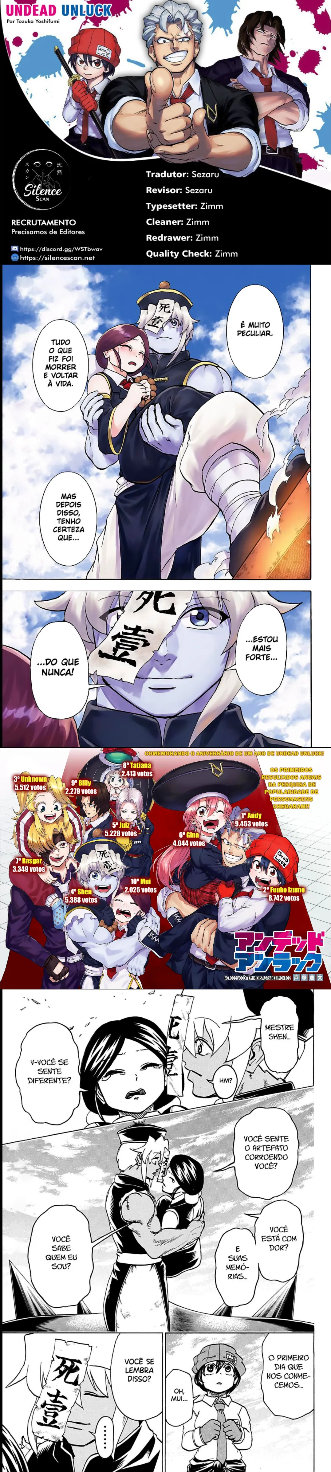 Read Undead Unluck PT Manga Online