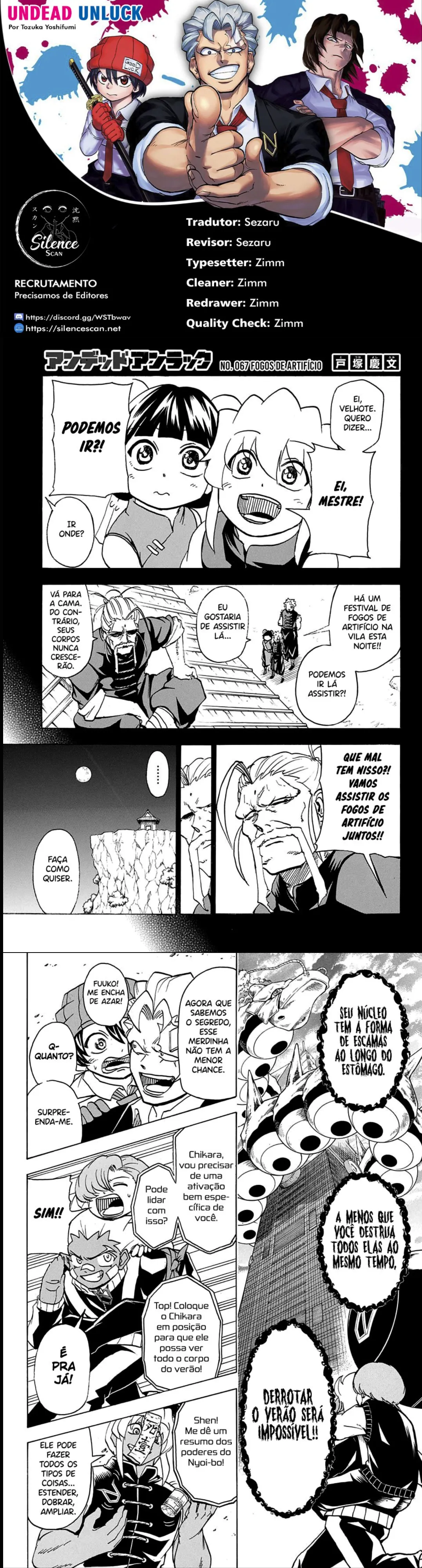 Read Undead Unluck PT Manga Online