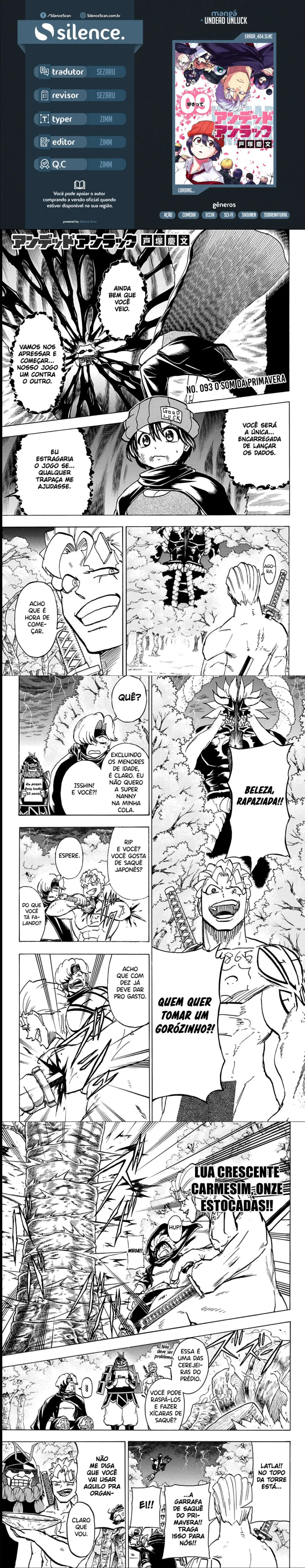 Read Undead Unluck PT Manga Online