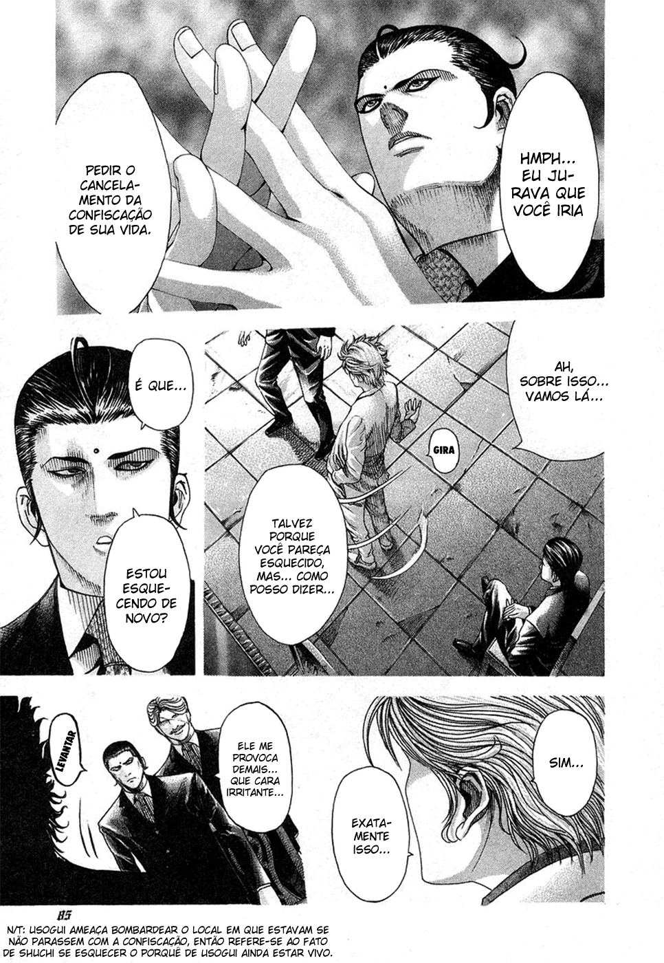 Read Usogui PT Manga Online