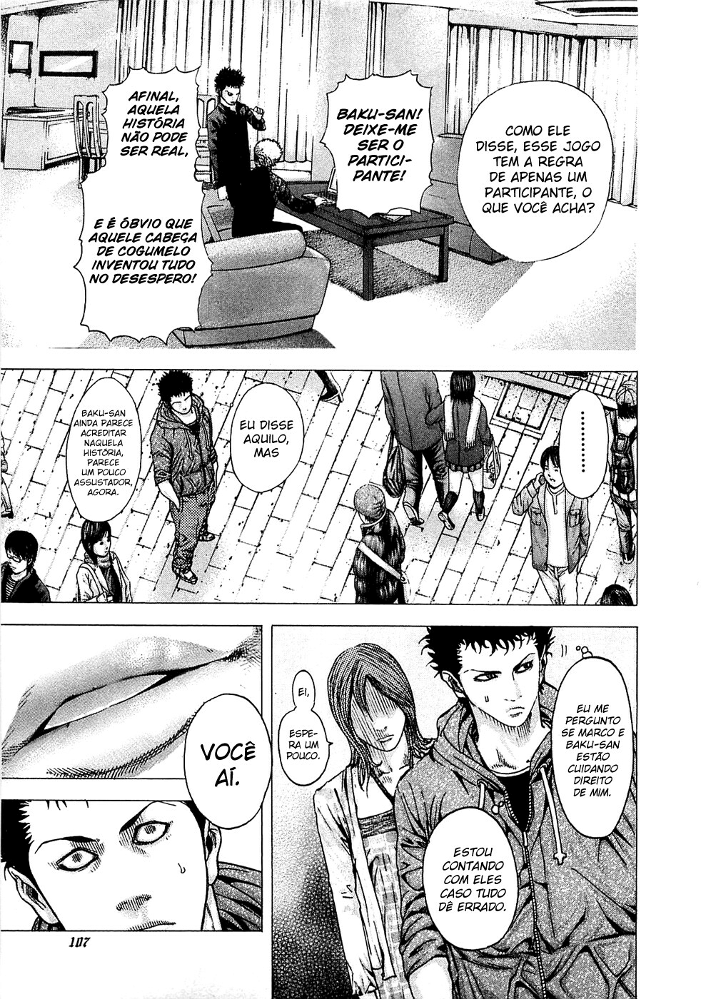 Read Usogui PT Manga Online