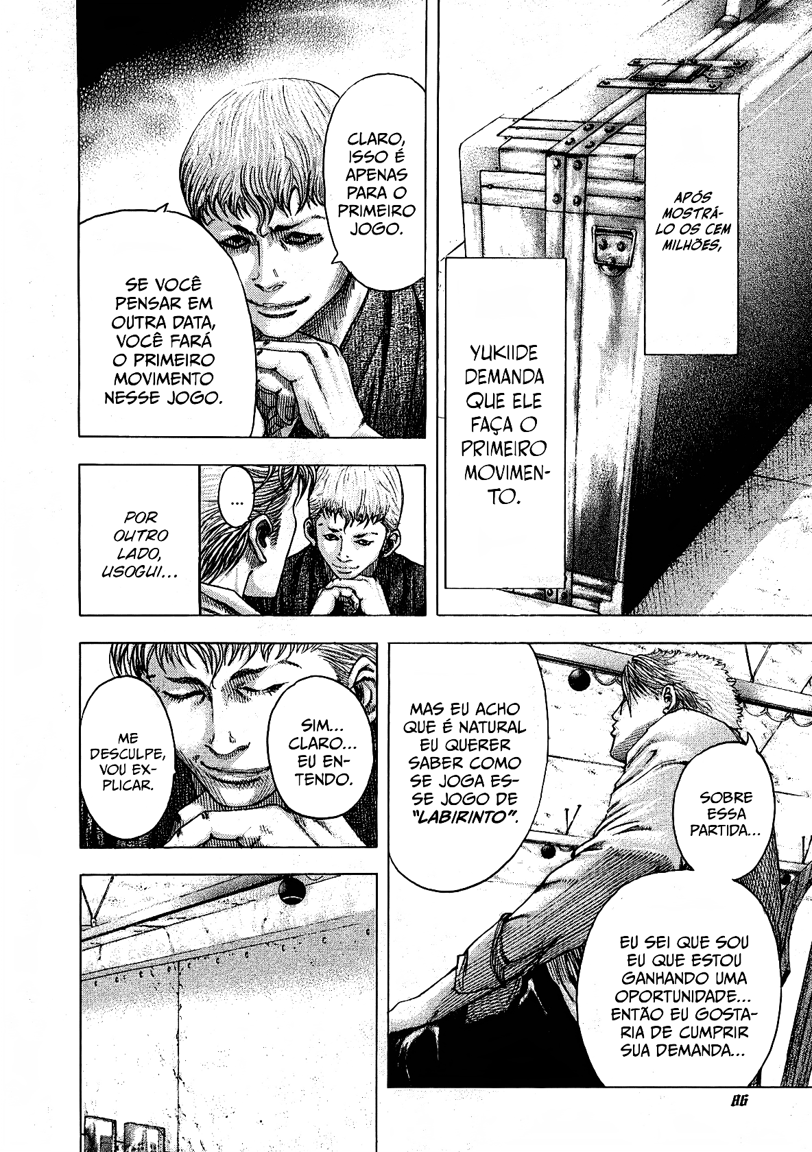 Read Usogui PT Manga Online