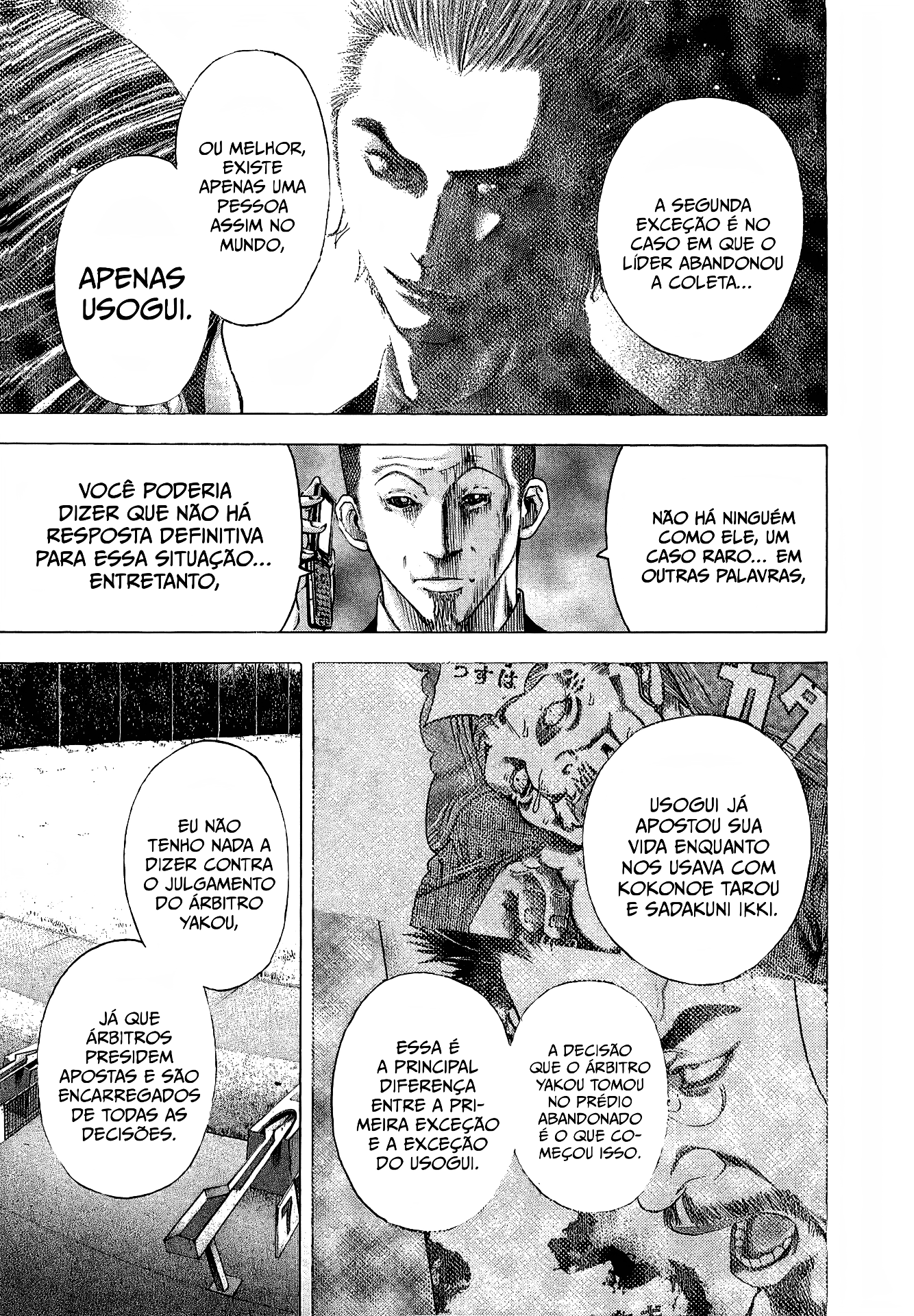 Read Usogui PT Manga Online